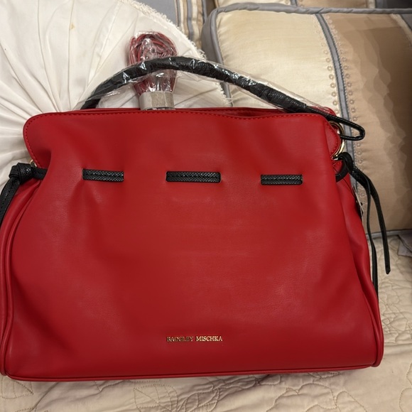 Badgley Mischka Red Women's Bag new - Picture 3 of 14